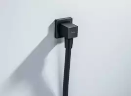 Шланговое подключение Aquatek  AQ2458MB, Черный матовый