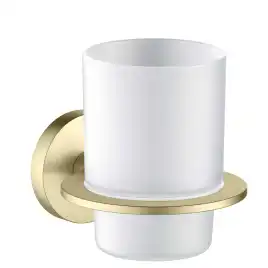 Стакан для ванной Aquatek Оберон AQ4204BG, Золото матовое