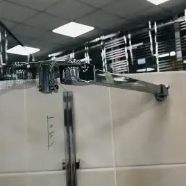 Шторка на ванну AVS Асти Дуо 100 левая профиль хром, стекло прозрачное, 803-0016-150-5545L-CR-T