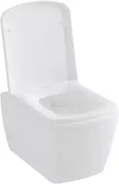 Подвесной безободковый унитаз Allen Brau Liberty 4.33004.20 без сиденья, белый глянец