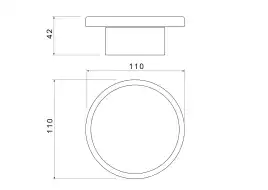 Мыльница для ванной Aquatek Лира AQ4426CR, Хром