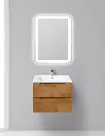 Тумба под раковину BelBagno ETNA-600-2C-SO-RN-P подвесная Rovere Nature