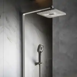 Душевая система  Vincea Inspire VSFS-3I13TGM VSFS-3I13TGM  с термостатом, вороненная сталь