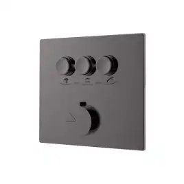 Душевая система  Vincea Inspire VSFW-431I2GM VSFW-431I2GM встраиваемая, вороненная сталь