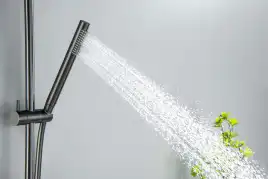 Душевой гарнитур Aquatek Европа AQ2012BGM, Оружейная сталь