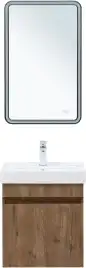 Тумба под раковину Aquanet Оптима 50 дуб рустикальный , 344794