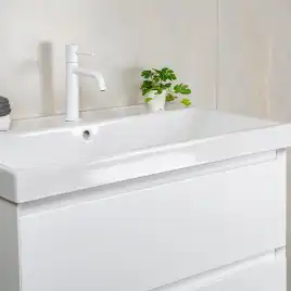 Тумба с раковиной AVS Гармония 80 белая, N821-07-800WG-02-810WG