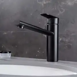 Смеситель для кухни Aquatek Ника AQ1880MB, Черный матовый