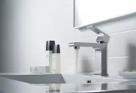 Смеситель для раковины Aquatek Лира AQ1410CR, однорычажный, цвет Хром