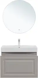 Тумба под раковину Aquanet Агата 75 бежевый, 345487