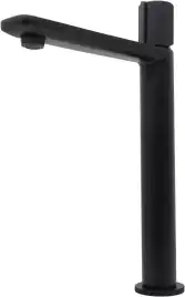 Смеситель для накладной раковины Allen Brau Liberty 5.33002-31, однорычажный, высокий, Черный матовый