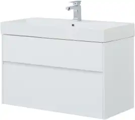 Тумба под раковину Aquanet Бруклин 100 белый 203961