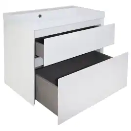 Тумба с раковиной Azario Velluto 70 CS00088602, подвесная, Белая матовая