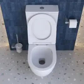 Напольный унитаз BelBagno SFERA-TOR BB2141CP-TOR/SC, безободковый, со смывом