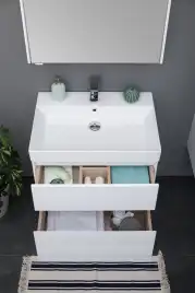 Тумба под раковину Aquanet Бруклин 60 белый 203958