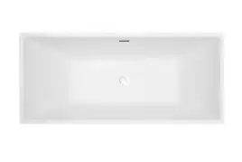 Акриловая ванна Abber 170х80 AB9224-1.7, отдельностоящая, Белая глянцевая