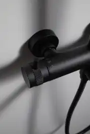 Душевая система Allen Brau Priority 5.31A10-31 для ванны с изливом, верхний и ручной душ, Черный матовый