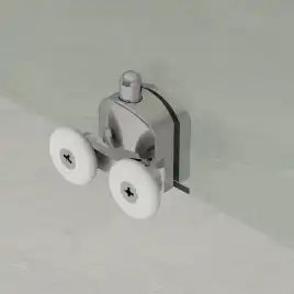 Душевой уголок Loranto 100х100 CS-AB01GG-100, профиль серый матовый, стекло Прозрачное