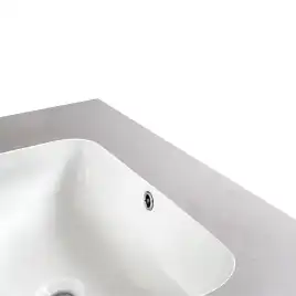 Раковина мебельная AVS Шарм 120x56 L белая/серая