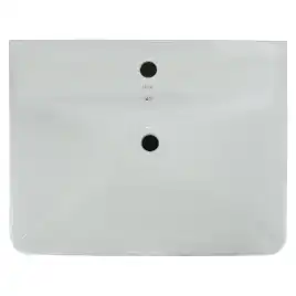 Тумба с раковиной Azario Lotos 60 CS00083929, подвесная, Белая глянцевая