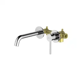 Смеситель для раковины Aquatek Европа AQ1313CR встраиваемый, с внутренней частью, Хром