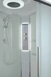 Душевая кабина AvaCan EM2811RLED 110x80 см, низкий поддон, с крышей, правая