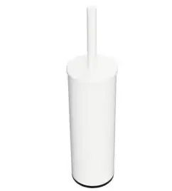 Ершик для унитаза подвесной/напольный щётка белая 38 см BEMETA WHITE Белый матовый 102313064