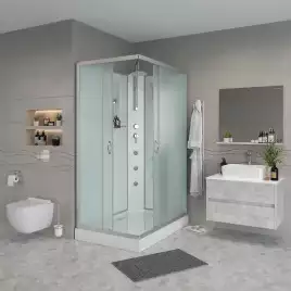 Душевая кабина Niagara Classic 90х70х240 NG-43975-14QBKTG низкий поддон, с гидромассажем, 439753QBKTG
