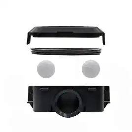 Душевой лоток AlcaPlast APZ19BLACK-850 Simple с решеткой под плитку / Черный матовый