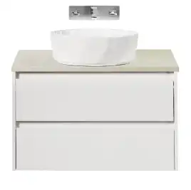 Столешница из керамогранита BelBagno KEP-80-MCO-W0 Marmo Crema Opaco