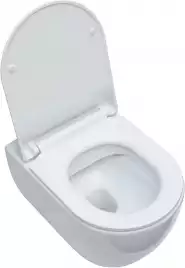 Унитаз подвесной Logan L5W CITY 019100-w-01 с сидением Soft Close -SLIMSEAT , белый