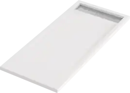 Душевой поддон Good Door Stella 100х80 из искусственного камня, Белый ЛП00145