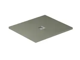 Душевой поддон Allen Brau Priority 100x100 8.31005-CGM из искусственного камня олива