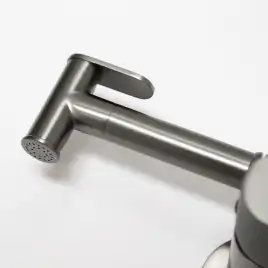 Гигиенический душ со смесителем AVS Pulse 811-031-GM, оружейная сталь