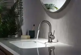 Смеситель для раковины Aquatek Европа AQ1307BGM, Оружейная сталь