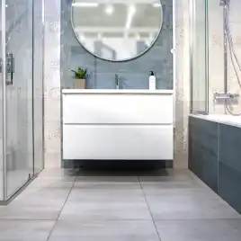 Тумба с раковиной AVS Гармония 100 белая, N821-07-1000WG-01-1010WG