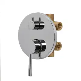 Встраиваемая душевая система AVS SLIMMER 811-141-CR с изливом, хром