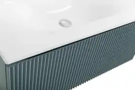 Тумба под раковину BelBagno UNO-800-1C-SO-AO подвесная, Голубой Матовый