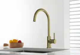 Смеситель для кухни Aquatek Европа AQ1382BG, Золото матовое