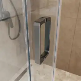 Душевая дверь BelBagno SOFT_CLOSE-2-BF-1-120-C-GM стекло прозрачное, профиль Оружейная сталь