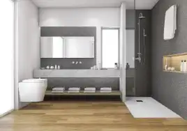 Душевой поддон Good Door Essentia 100х90 из искусственного камня, Белый ЛП00081