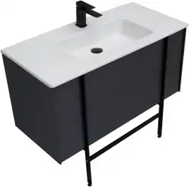 Тумба под раковину Allen Brau Reality 100 1.32007.AM антрацит матовый