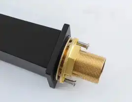 Смеситель для раковины Gappo G1007-86 высокий, Черный матовый