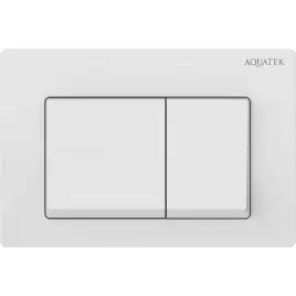 Кнопка смыва Aquatek Small TDI-0000004, Белый