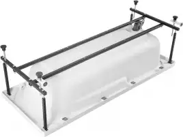 Акриловая ванна Aquanet Extra 170х70 (205482), на каркасе, белая