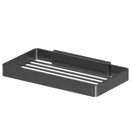 Мыльница Whitecross CUBO gunmetal, CU2424GM, Оружейная сталь