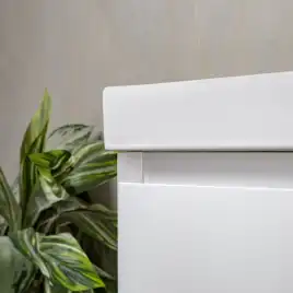 Тумба с раковиной AVS Гармония 80 белая, N821-07-800WG-02-810WG