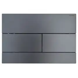Кнопка смыва AZARIO NEW AZ-013.08, Оружейная сталь