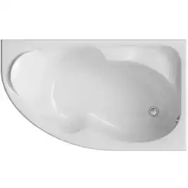 Акриловая ванна 1Marka DIANA 150x90 Асимметричная Белая Правая 01ди1590п