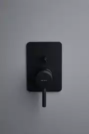 Смеситель для душа Allen Brau Priority 5.31011-31 встраиваемый, с внутренней частью, Черный матовый